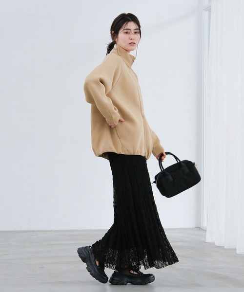 LAKOLE（ラコレ）の「2WAY横長ミニボストンバッグ / 665329（ボストンバッグ・レディース・ライトグリーン/ライトグレー/ブラック・FREE）」の13枚目の写真