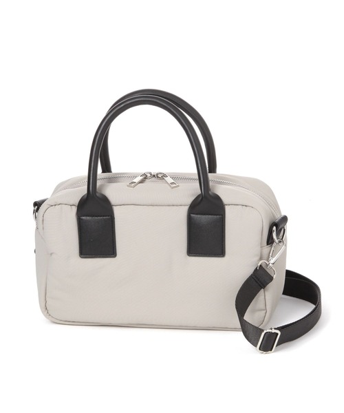 LAKOLE（ラコレ）の「2WAY横長ミニボストンバッグ / 665329（ボストンバッグ・レディース・ライトグリーン/ライトグレー/ブラック・FREE）」の22枚目の写真