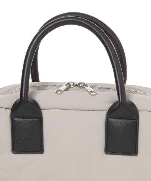 LAKOLE（ラコレ）の「2WAY横長ミニボストンバッグ / 665329（ボストンバッグ・レディース・ライトグリーン/ライトグレー/ブラック・FREE）」の8枚目の写真
