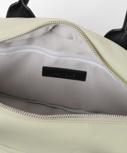 LAKOLE（ラコレ）の「2WAY横長ミニボストンバッグ / 665329（ボストンバッグ・レディース・ライトグリーン/ライトグレー/ブラック・FREE）」の11枚目の写真