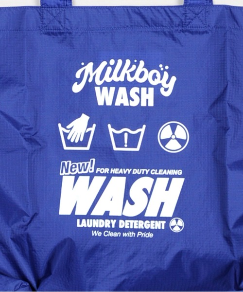 MILKBOY（ミルクボーイ）の「NYLON WASH バッグ（トートバッグ・メンズ・A/B・FREE）」の8枚目の写真