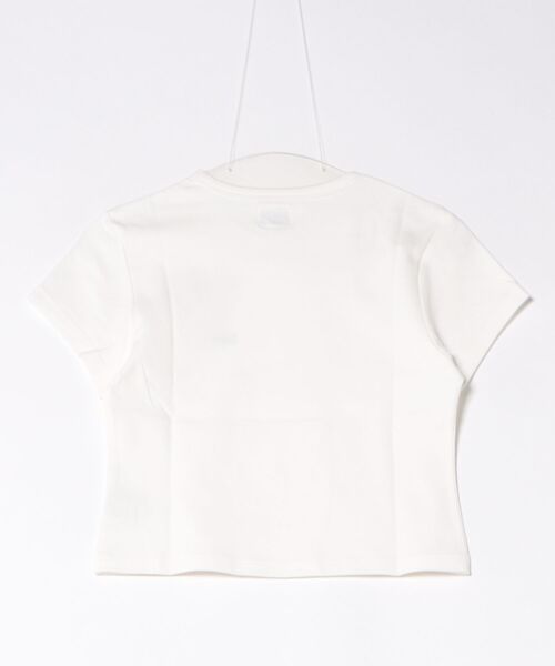 Lee（リー）の「コンパクトフィットTシャツ（Tシャツ/カットソー・レディース・ホワイト/ブラック・X-SMALL/MEDIUM）」の3枚目の写真