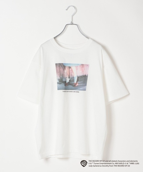 GLOBAL WORK(グローバルワーク)の「【オズの魔法使】ヘビロッTEEプリント半袖 / 660997(Tシャツ/カットソー・レディース・ベビーピンク/ホワイト系その他2/チャコールグレー/ホワイト・MEDIUM/LARGE)」の22枚目の写真