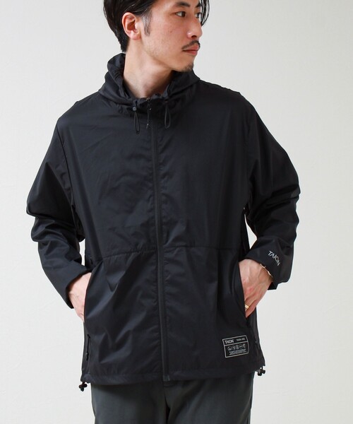 TAION(タイオン)の「【TAION/タイオン】LIGHT ZIP PK(ブルゾン・メンズ・ブラック/チャコールグレー・L/XL/M)」の1枚目の写真