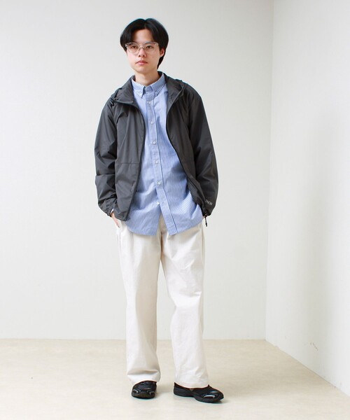 TAION(タイオン)の「【TAION/タイオン】LIGHT ZIP PK(ブルゾン・メンズ・ブラック/チャコールグレー・L/XL/M)」の3枚目の写真