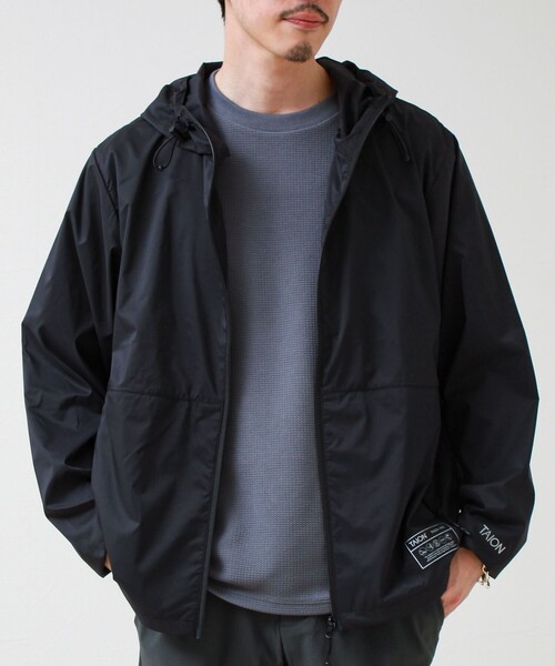 TAION(タイオン)の「【TAION/タイオン】LIGHT ZIP PK(ブルゾン・メンズ・ブラック/チャコールグレー・L/XL/M)」の6枚目の写真
