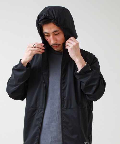 TAION(タイオン)の「【TAION/タイオン】LIGHT ZIP PK(ブルゾン・メンズ・ブラック/チャコールグレー・L/XL/M)」の9枚目の写真