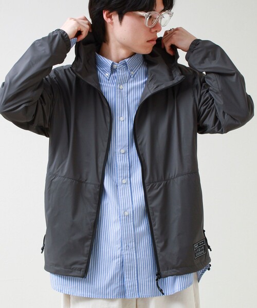 TAION(タイオン)の「【TAION/タイオン】LIGHT ZIP PK(ブルゾン・メンズ・ブラック/チャコールグレー・L/XL/M)」の11枚目の写真