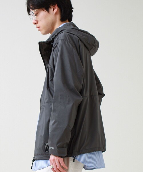 TAION(タイオン)の「【TAION/タイオン】LIGHT ZIP PK(ブルゾン・メンズ・ブラック/チャコールグレー・L/XL/M)」の12枚目の写真