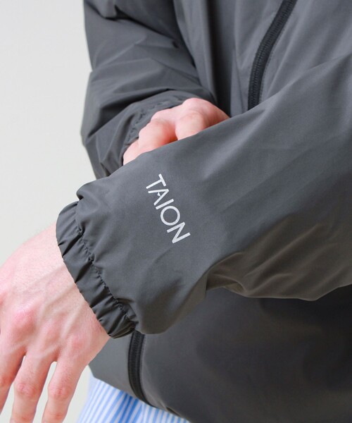 TAION(タイオン)の「【TAION/タイオン】LIGHT ZIP PK(ブルゾン・メンズ・ブラック/チャコールグレー・L/XL/M)」の16枚目の写真