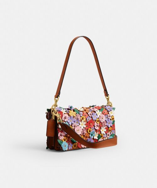 コーチ COACH ショルダーバッグ 花柄 アップリケ レディース タビー ショルダー バッグ 26・フローラル アップリケ（ショルダー