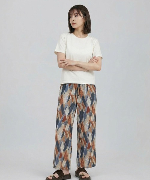 LEPSIM(レプシィム)の「スムースベーシックT2 639421(Tシャツ/カットソー・レディース・ブラック/オフホワイト/ベージュ・FREE)」の15枚目の写真