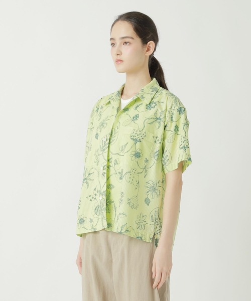 ZUCCa(ズッカ)の「DRAWING FLOWER PRINT / S(シャツ/ブラウス・レディース・ホワイト/イエロー/ブラック・M size/XL)」の10枚目の写真