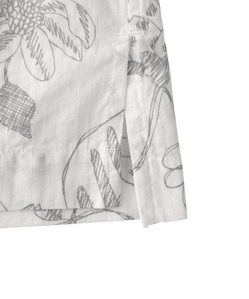 ZUCCa(ズッカ)の「DRAWING FLOWER PRINT / S(シャツ/ブラウス・レディース・ホワイト/イエロー/ブラック・M size/XL)」の7枚目の写真