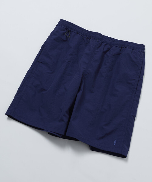 Firsthand(ファーストハンド)の「Firsthand/ファーストハンド ナイロン ミディアムレングス バギーショーツ(その他パンツ・メンズ・オリーブ/サックスブルー/ブルー/ブラック/チャコールグレー・MEDIUM/LARGE)」の5枚目の写真