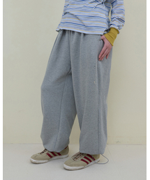 240. ジュエルドスウェットパンツ _ メランジグレー