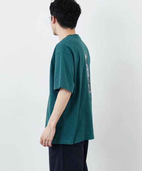 CHUMS（チャムス）の「[CHUMS/チャムス] ANTI-BUG バックプリントTシャツ（Tシャツ/カットソー・レディース・ブラック/ホワイト/シアン・M/XL/L）」の9枚目の写真