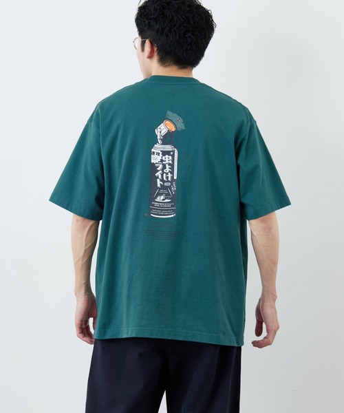 CHUMS（チャムス）の「[CHUMS/チャムス] ANTI-BUG バックプリントTシャツ（Tシャツ/カットソー・レディース・ブラック/ホワイト/シアン・M/XL/L）」の10枚目の写真