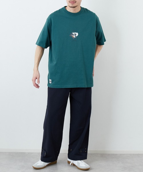 CHUMS（チャムス）の「[CHUMS/チャムス] ANTI-BUG バックプリントTシャツ（Tシャツ/カットソー・レディース・ブラック/ホワイト/シアン・M/XL/L）」の11枚目の写真
