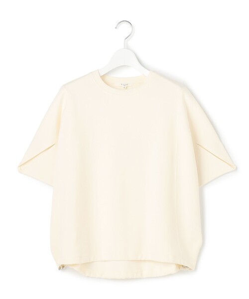23区(ニジュウサンク)の「ライトダンボール ドロストデザイン カットソー(Tシャツ/カットソー・レディース・アイボリー系/ダルブルー系/ライトグレー系・38)」の6枚目の写真