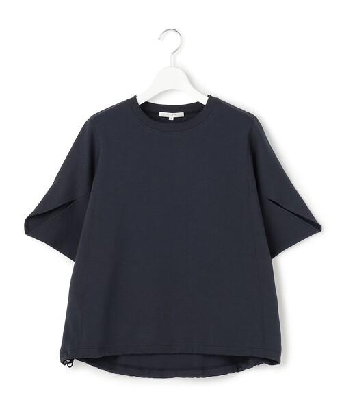 23区(ニジュウサンク)の「ライトダンボール ドロストデザイン カットソー(Tシャツ/カットソー・レディース・アイボリー系/ダルブルー系/ライトグレー系・38)」の8枚目の写真