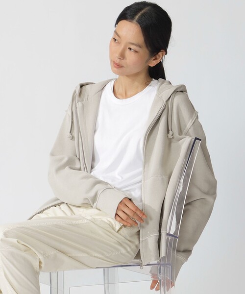 ECOALF(エコアルフ)の「RENA パーカー / RENA SWEATSHIRT UNISEX(パーカー・メンズ・グリーン系その他4/グレー系その他/ネイビー・S/M/L)」の21枚目の写真