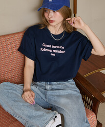 PUBLUX/パブリュクス フロッキー ロゴ Tシャツ 限定展開