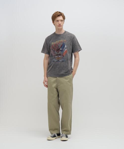 AVIREX(アヴィレックス)の「《直営店限定》FADE S/S T-SHIRT ”EAGLE” / フェード 半袖Tシャツ ”鷲” / AVIREX / アヴィレックス(Tシャツ/カットソー・メンズ・ホワイト系2/チャコールグレー/オレンジ・XL/L/M/2XL)」の10枚目の写真