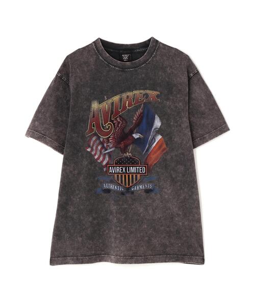 AVIREX(アヴィレックス)の「《直営店限定》FADE S/S T-SHIRT ”EAGLE” / フェード 半袖Tシャツ ”鷲” / AVIREX / アヴィレックス(Tシャツ/カットソー・メンズ・ホワイト系2/チャコールグレー/オレンジ・XL/L/M/2XL)」の16枚目の写真