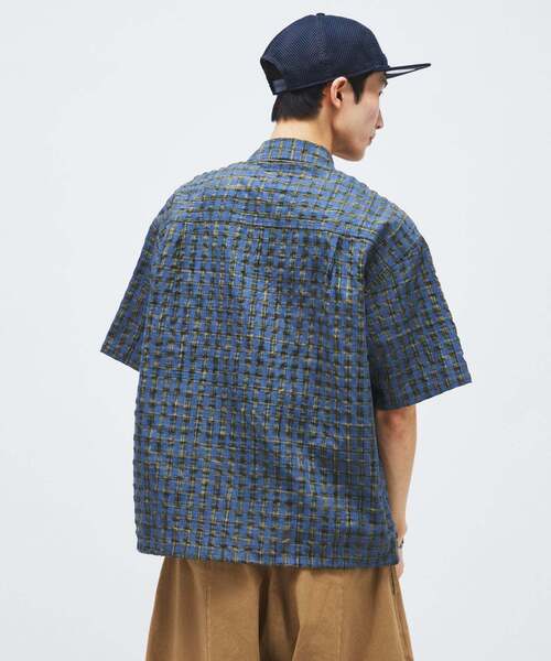 JOURNAL STANDARD(ジャーナルスタンダード)の「Airform / エアフォーム サッカー 半袖 シャツ(シャツ/ブラウス・メンズ・グレー/ブラウン/コバルトブルー/ネイビー・LARGE/MEDIUM)」の22枚目の写真