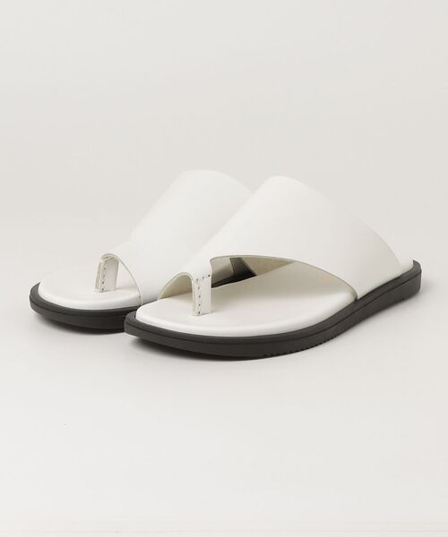 1 piu 1 uguale 3(ウノピゥウノウグァーレトレ)の「THUMB SANDAL(サンダル・メンズ・ホワイト・42/41)」の4枚目の写真