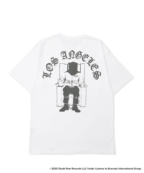 MFC STORE(エムエフシーストア)の「U/MUSIC x MFC STORE Death Row Records Los Angeles TEE(Tシャツ/カットソー・メンズ・ブラック系/ホワイト・S/M/L/XL)」の5枚目の写真
