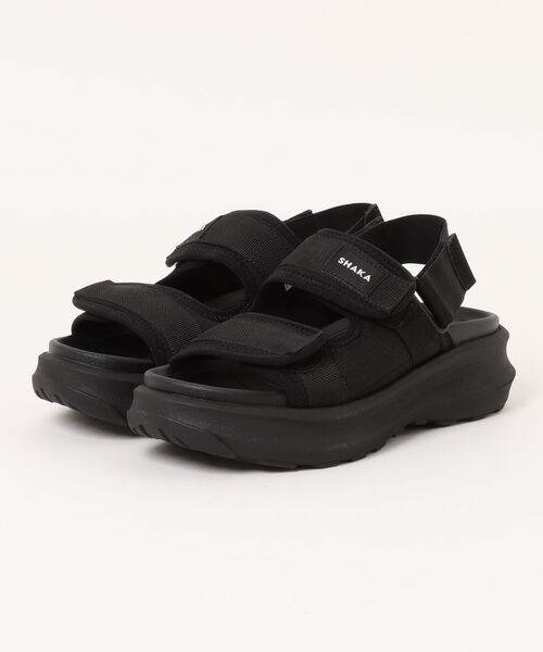 SHAKA(シャカ)の「【SHAKA】スポーツサンダル FREE’N EASY(サンダル・レディース・ブラック・23.0cm/24.0cm/25.0cm)」の1枚目の写真