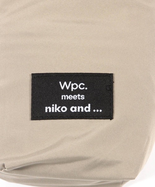 niko and...（ニコアンド）の「【Wpc.(ダブリュピーシー)】コラボ　自転車レインコート（レインコート/ポンチョ・レディース・ライトグレー/サックスブルー・0）」の17枚目の写真