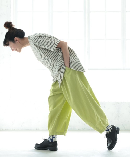 soulberry(ソウルベリー)の「店長がつくった、暑がりな私のライムなパンツ(その他パンツ・レディース・ライム・4L/3L/LL/L/M/S/5L)」の3枚目の写真