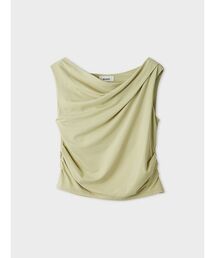MIESROHE（ミースロエ）の「【洗える・持続冷感】【ICEFFABRIC＋R】ドレープトップス（Tシャツ/カットソー）」