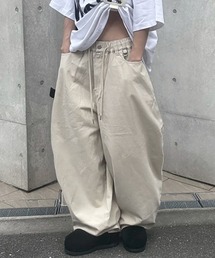 Curved Balloon Pants/カーブバルーンパンツ【ユニセックス着用可能】