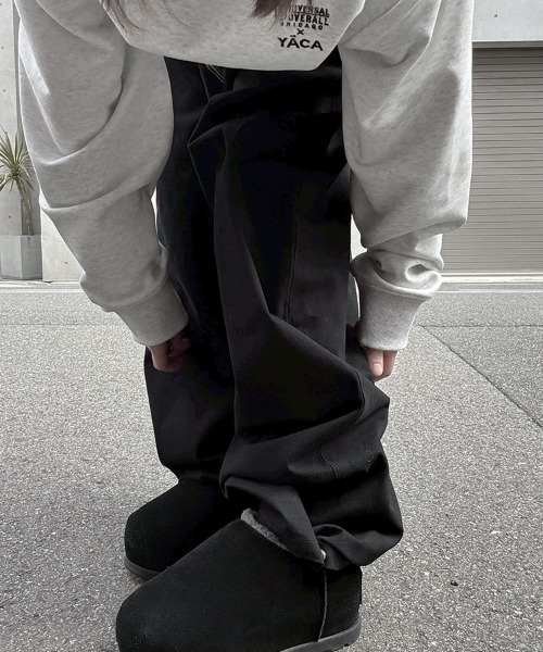 YACA(ヤーカ)の「Curved Balloon Pants/カーブバルーンパンツ【ユニセックス着用可能】(その他パンツ・レディース・ブラック/ブラウン/ライトベージュ・FREE)」の14枚目の写真