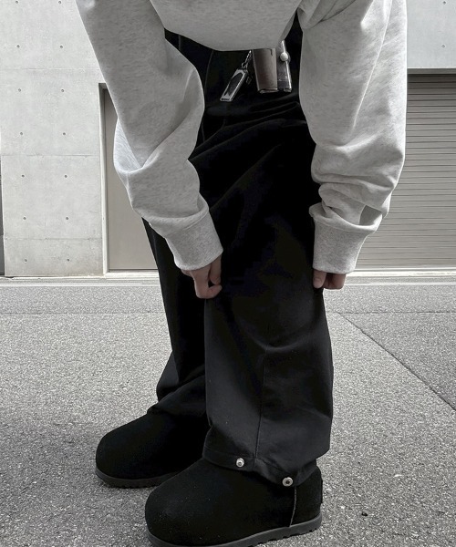 YACA(ヤーカ)の「Curved Balloon Pants/カーブバルーンパンツ【ユニセックス着用可能】(その他パンツ・レディース・ブラック/ブラウン/ライトベージュ・FREE)」の15枚目の写真