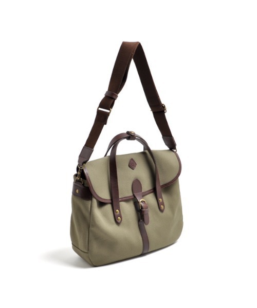 CLEDRAN(クレドラン)の「【帆布×本革 A4収納可能】CL3755 GRAN 2WAY BAG(ショルダーバッグ・レディース・オリーブ/サンドベージュ/ブラック・FREE)」の8枚目の写真