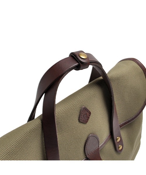 CLEDRAN(クレドラン)の「【帆布×本革 A4収納可能】CL3755 GRAN 2WAY BAG(ショルダーバッグ・レディース・オリーブ/サンドベージュ/ブラック・FREE)」の10枚目の写真