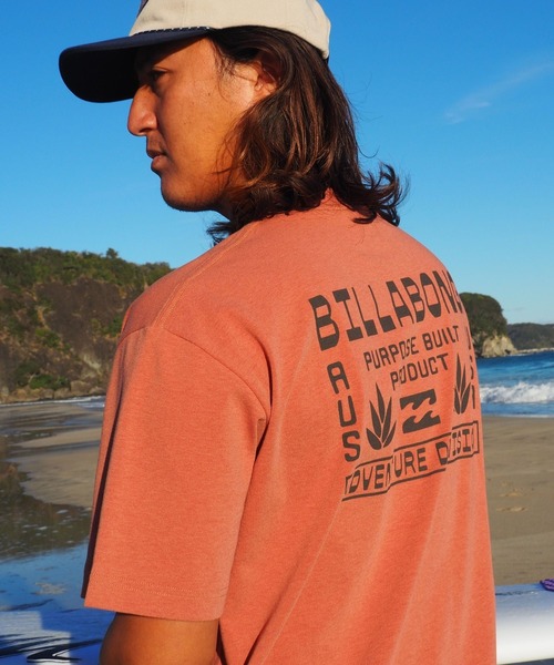 BILLABONG(ビラボン)の「BILLABONG メンズ AGAVE Tシャツ 【2026年夏モデル】(Tシャツ/カットソー・メンズ・ブラック/オレンジ系その他/オフホワイト・MEDIUM/LARGE/X-LARGE)」の3枚目の写真