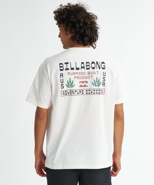 BILLABONG(ビラボン)の「BILLABONG メンズ AGAVE Tシャツ 【2026年夏モデル】(Tシャツ/カットソー・メンズ・ブラック/オレンジ系その他/オフホワイト・MEDIUM/LARGE/X-LARGE)」の2枚目の写真
