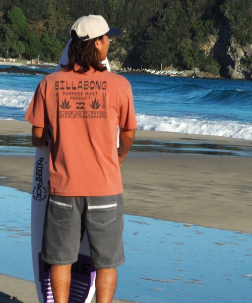 BILLABONG(ビラボン)の「BILLABONG メンズ AGAVE Tシャツ 【2026年夏モデル】(Tシャツ/カットソー・メンズ・ブラック/オレンジ系その他/オフホワイト・MEDIUM/LARGE/X-LARGE)」の12枚目の写真