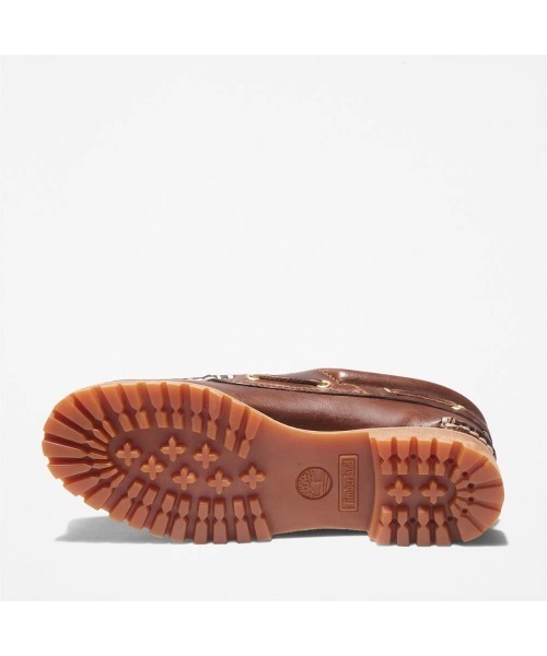 Timberland(ティンバーランド)の「Timberland Heritage Noreen 3-Eye Handsewn(ティンバーランド ヘリテイジ ノリーン スリーアイ(3eye) ハンドソーン)(スニーカー・レディース・ブラウン・24.5cm/24cm/23.5cm/23cm/25cm)」の5枚目の写真
