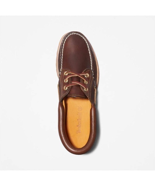 Timberland(ティンバーランド)の「Timberland Heritage Noreen 3-Eye Handsewn(ティンバーランド ヘリテイジ ノリーン スリーアイ(3eye) ハンドソーン)(スニーカー・レディース・ブラウン・24.5cm/24cm/23.5cm/23cm/25cm)」の6枚目の写真