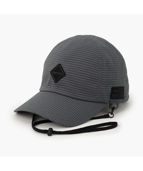 BRIEFING(ブリーフィング)の「【BRIEFING GOLF/ブリーフィングゴルフ】WOMEN’S SEERSUCKER CORD STRAP CAP(キャップ・レディース・ベージュ/ホワイト/ブラック/チャコール・FREE)」の3枚目の写真