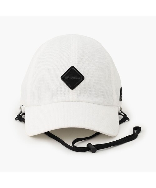 BRIEFING(ブリーフィング)の「【BRIEFING GOLF/ブリーフィングゴルフ】WOMEN’S SEERSUCKER CORD STRAP CAP(キャップ・レディース・ベージュ/ホワイト/ブラック/チャコール・FREE)」の6枚目の写真