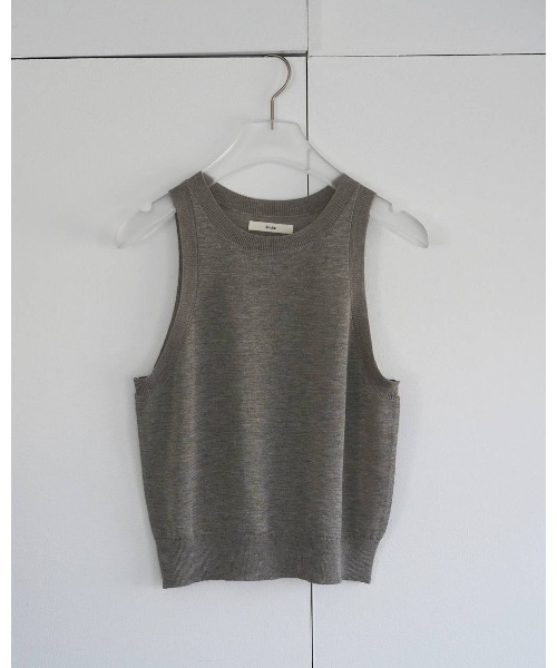 anuke(アンヌーク)の「Highgauge Sheer Tanktop 62610509(Tシャツ/カットソー・メンズ・グレイッシュベージュ/ブラウン/ピンク・FREE)」の22枚目の写真