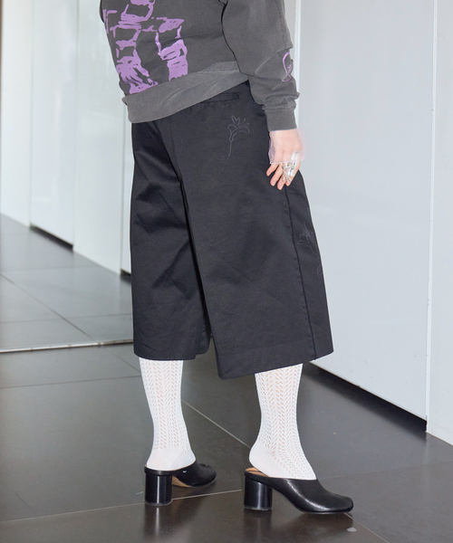 TANAKA(タナカ)の「TANAKA THE SHORTS ST-253-BKE:ハーフパンツ(その他パンツ・レディース・ブラック・25/27)」の3枚目の写真